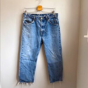 Vintage Levi’s 505 Orange Tab Jeans